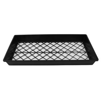 Black Plastic Web Tray 11x21